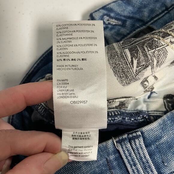 Pilcro And The Letterpress Jeans Size 25 - Picture 4 of 6